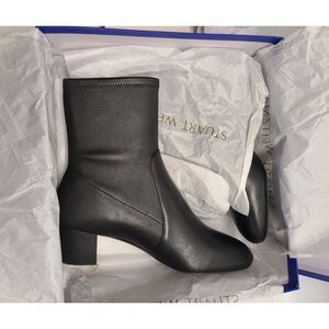 NWT STUART WEITZMAN Sofia 50 leather ankle boots 11 Women's Italian Leather